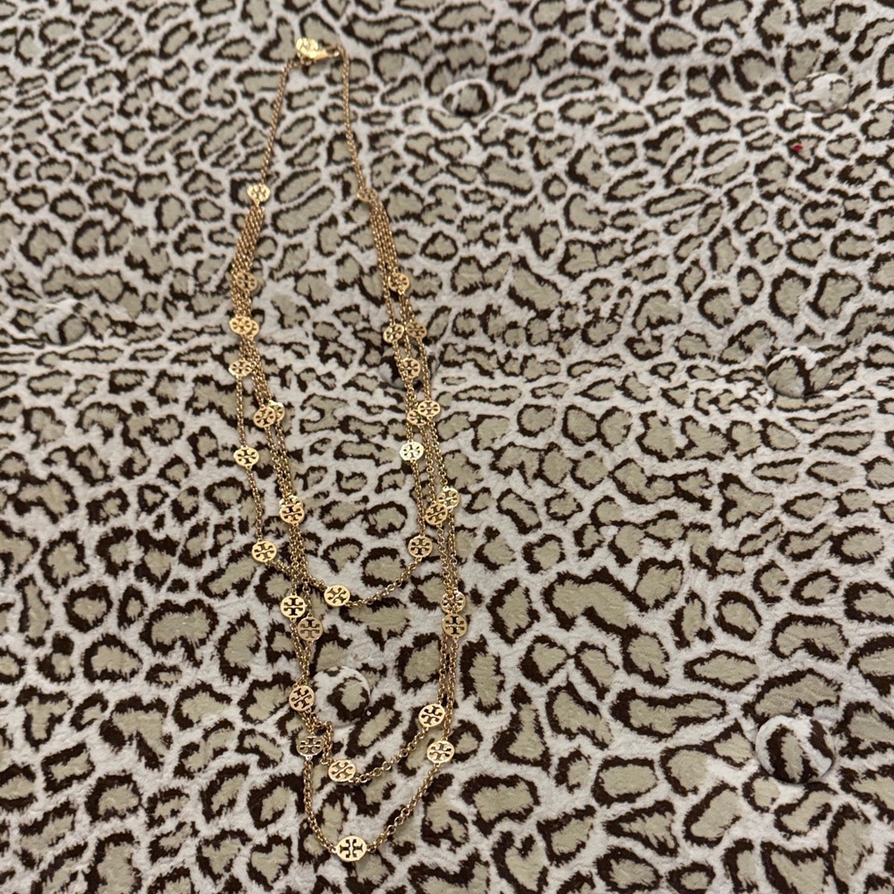 Tory Burch gold color Necklace